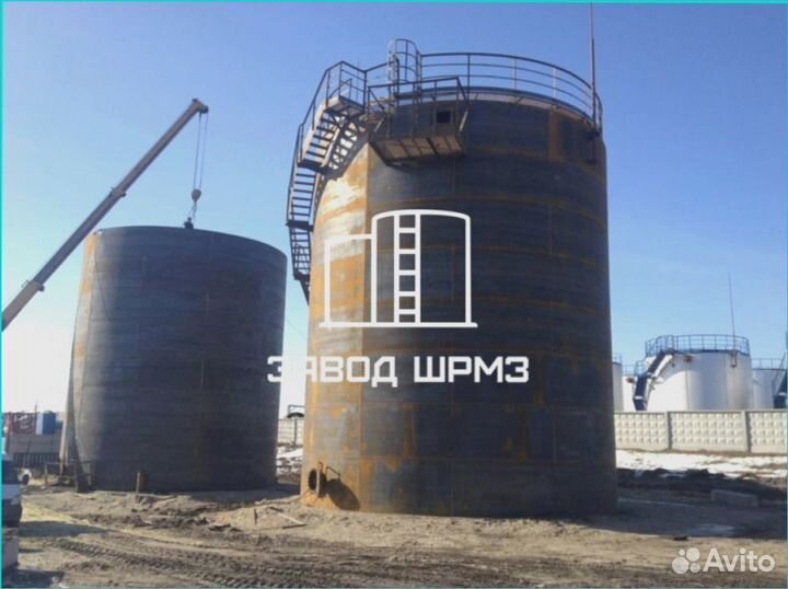 Резервуар вертикальный рвс 100 кубов