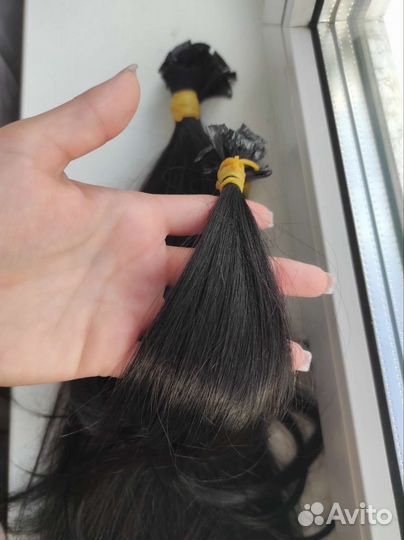 Натуральные волосы. Славянка