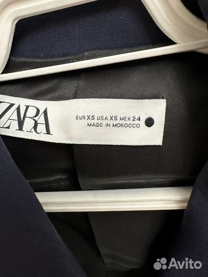 Костюм пиджак и юбка zara новый xs