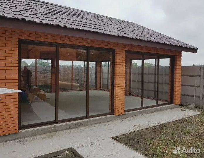Остекление террас, веранд, беседок