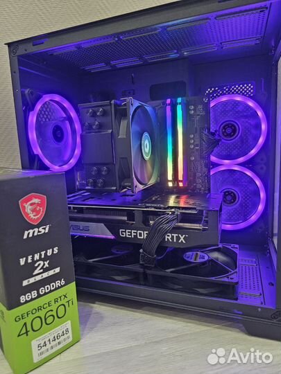 Лучший игровой пк 2024 rtx 40 / ryzen 5600x