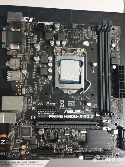 Материнская плата asus prime h310-r r2.0