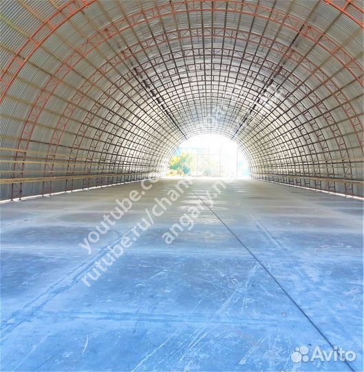 Ангар под ключ 1007 м2