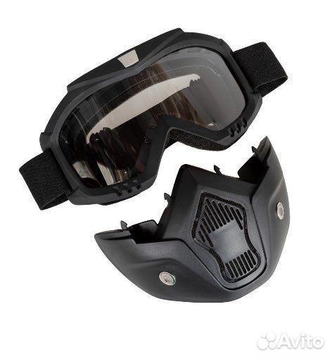 Очки-маска для мотокросса спортивная, защитная