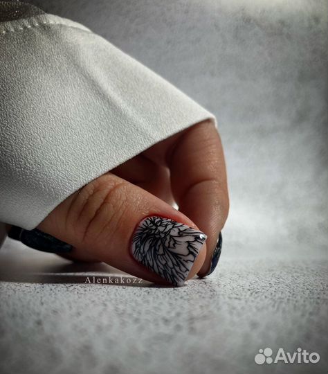 Аппаратный маникюр, покрытие гель лаком