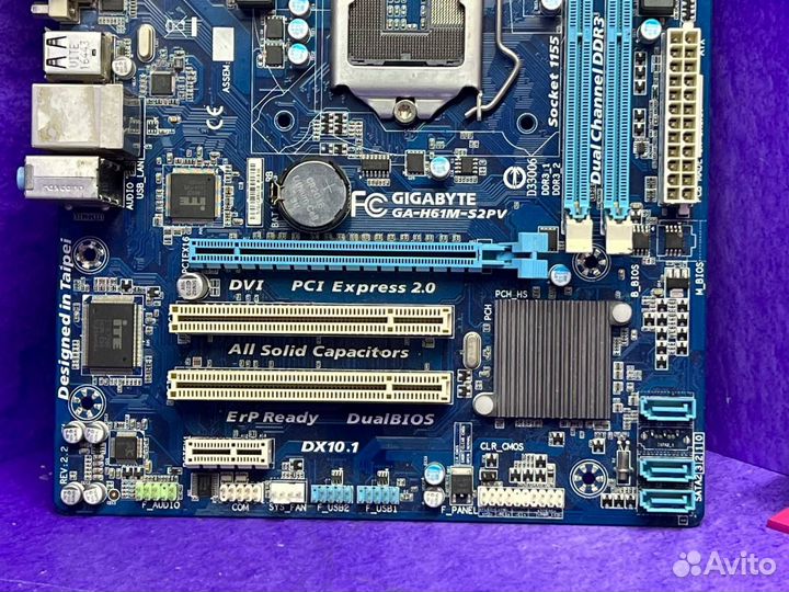 Материнская плата 1155 gigabyte