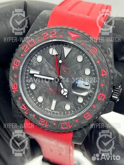 Часы Rolex GMT Master II 40mm Blaken Red