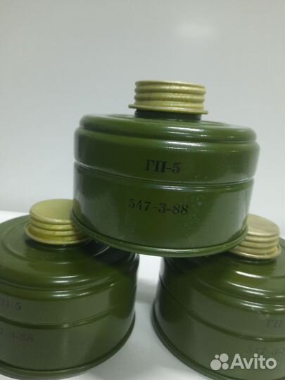 Фильтр для противогаза гп 5 50шт