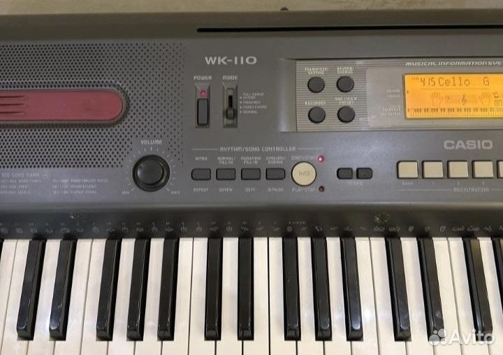 Синтезатор casio wk-110