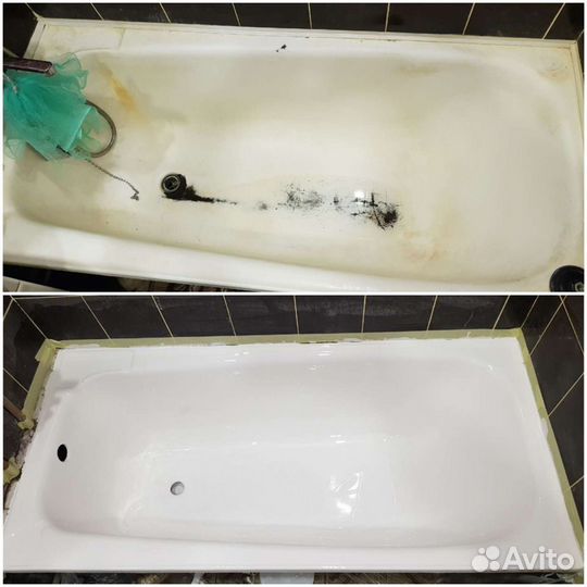 Реставрация ванн жидким акрилом