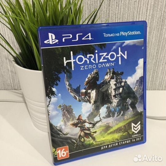 Диски на ps4 Horizon Zero Dawn