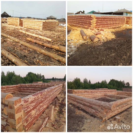 Срубы 3х4, 3х5, 4х5, 8х10, 10х10