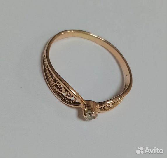 Кольцо Золото 585 пробы