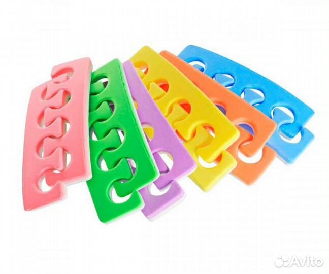 Одноразовые разделители для пальцев 50шт