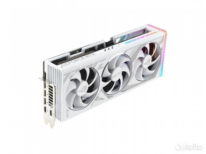 Видеокарта Asus RTX 4090 ROG Strix OC White