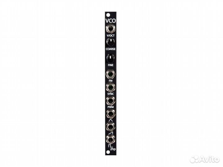 2hp VCO Silver модуль