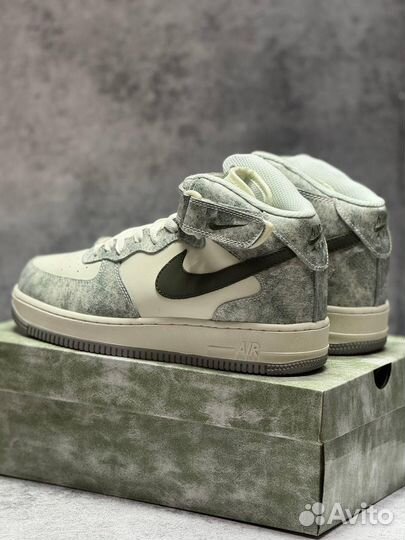 Кроссовки Nike Air Force 1 High зимние (Арт.27946)