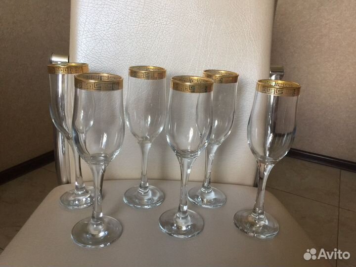 Фужеры,стаканы,бокалы -стекло
