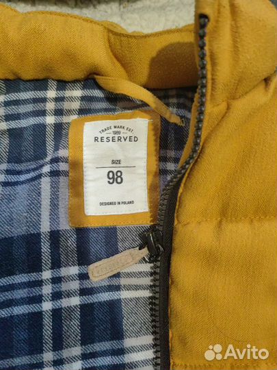 Жилет детская теплая