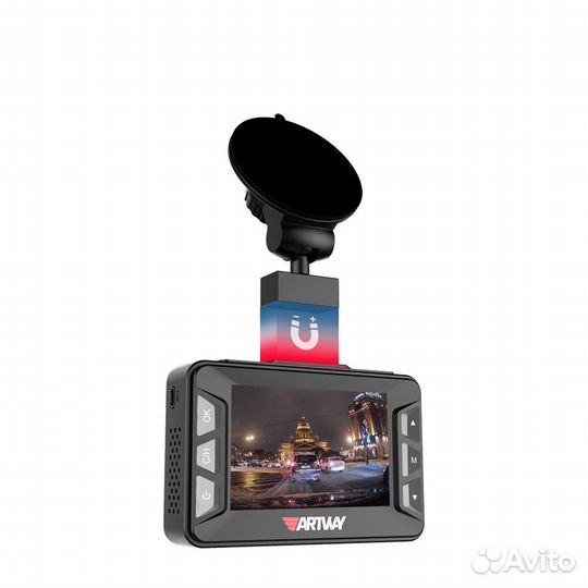 Антирадар с видеорегистратором Artway MD-106