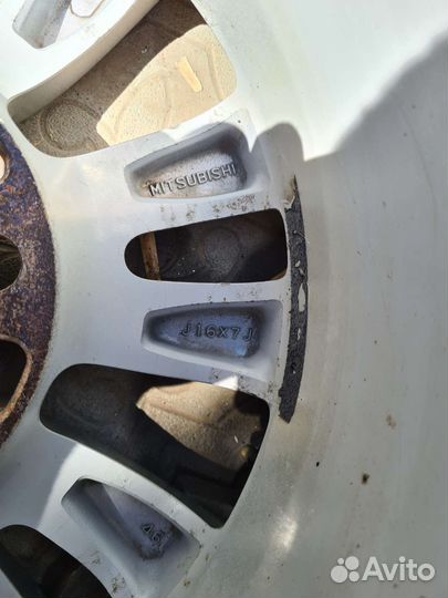 Литые диски на mitsubishi pajero