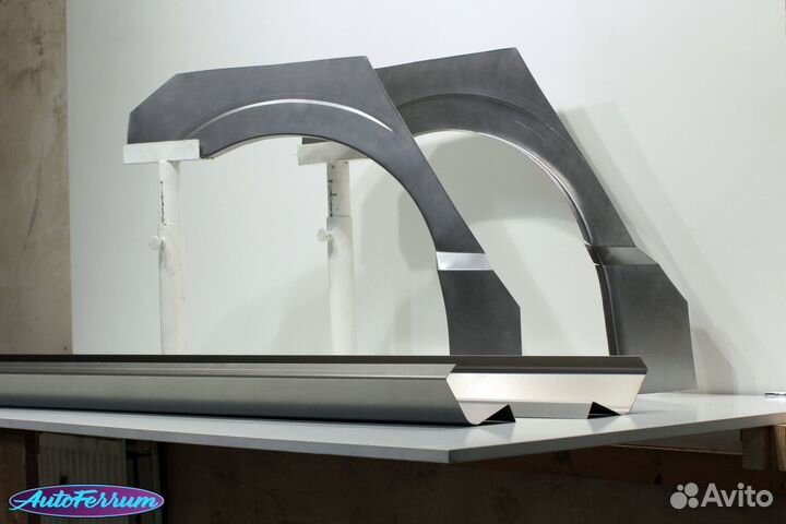 Honda Civic 4d ремкомплект задних арок и порогов