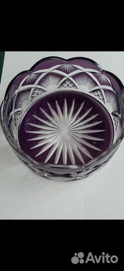 Хрустальная салатница