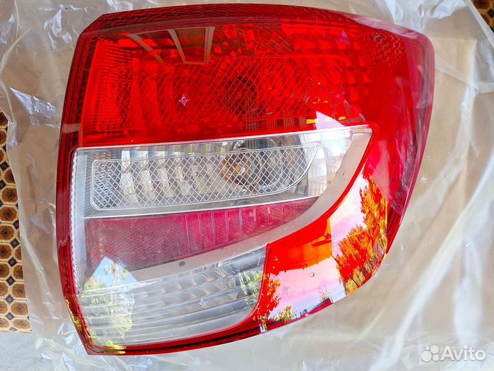 Задние стопы на granta