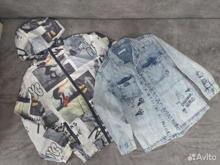 Пакет брендовых вещей для мальчика 9-11 лет