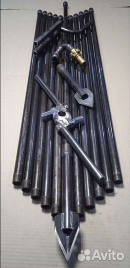 Набор инструментов для абиссинской скважины