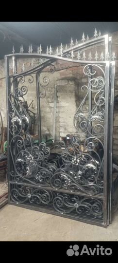 Кованые ворота