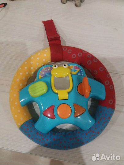 Развивающийся руль музыкальный