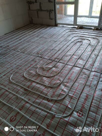 Услуги сантехника: отопление, теплый пол