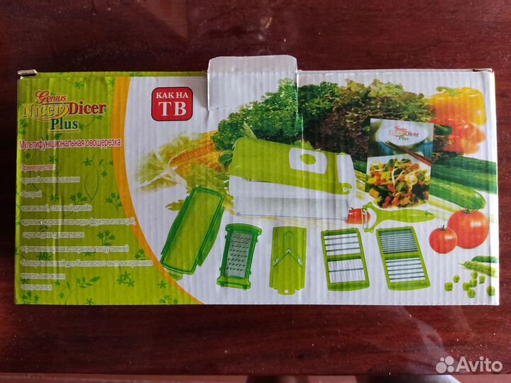 Новая Многофункциональная овощерезка Найсер Дайсер