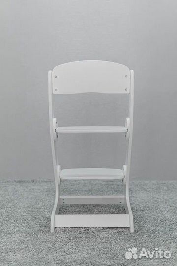 Растущий стул белый
