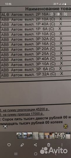 Автоматический выключатель abb