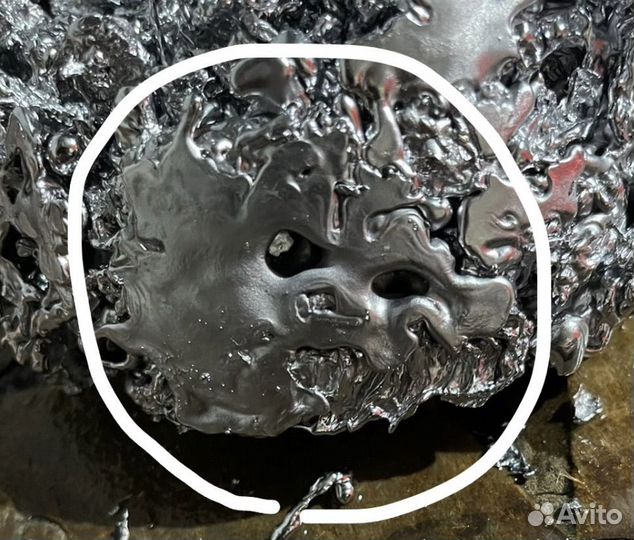 Отливка свинцом, свинцовая чистка