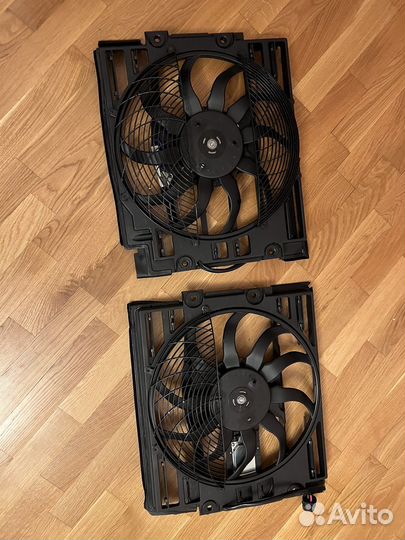 Вентилятор кондиционера BMW E39 4pin новый