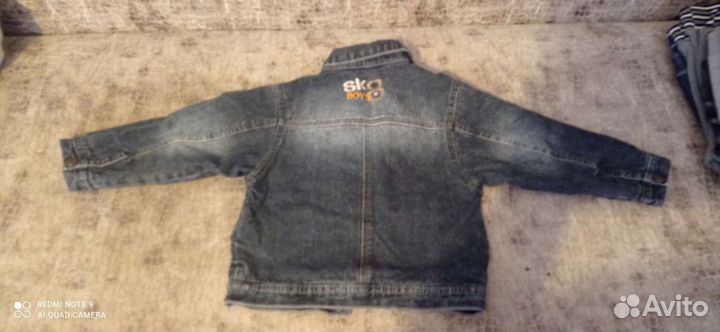 Джинсовая куртка для мальчика