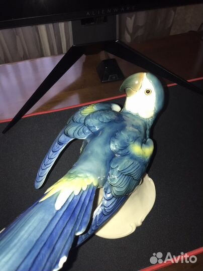 Фарфоровый попугай Ара