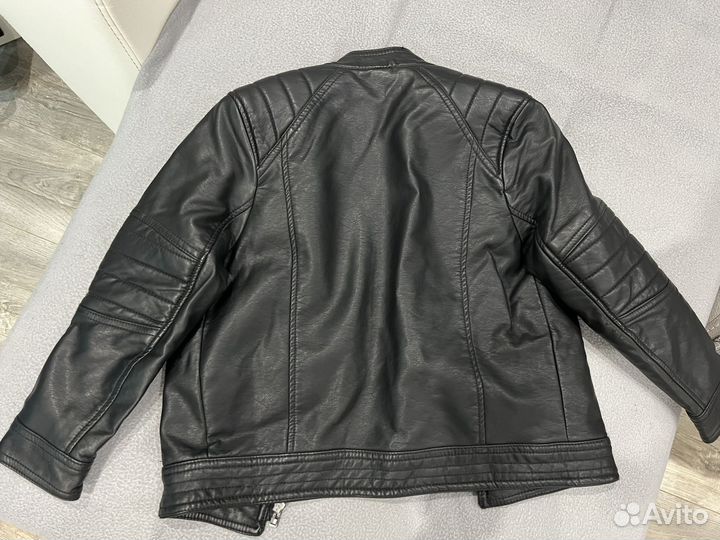 Кожаная куртка для мальчика 122