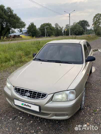 Hyundai Accent 1.5 МТ, 2006, 226 712 км
