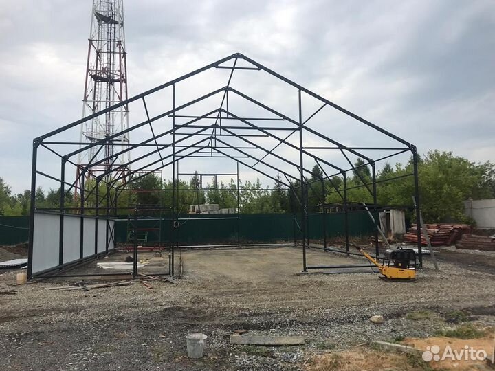 Тентовый ангар