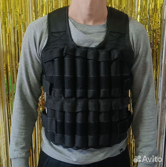 Жилет с утяжелителями для спорта