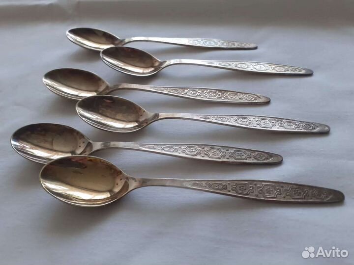 Чайные ложки мельхиор