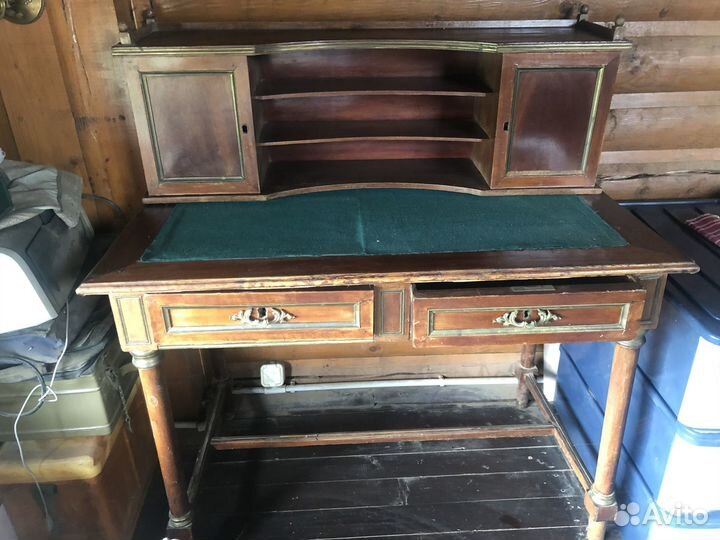 Пушкинский стол-бюро начало 19 века, стиль Жакоб