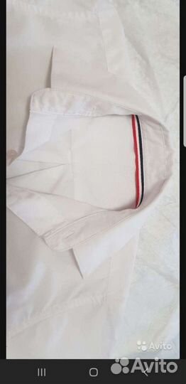 Рубашка белая 140-146