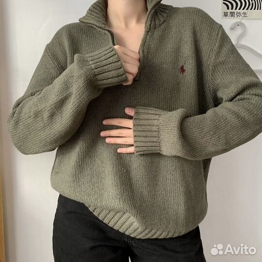 Роскошный винтажный свитер Ralph Lauren