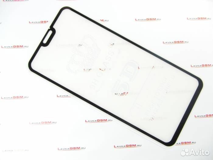 Защитное стекло для Honor 8X Черное#5550