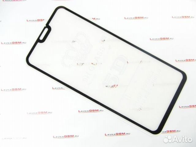 Защитное стекло для Honor 8X Черное#5550